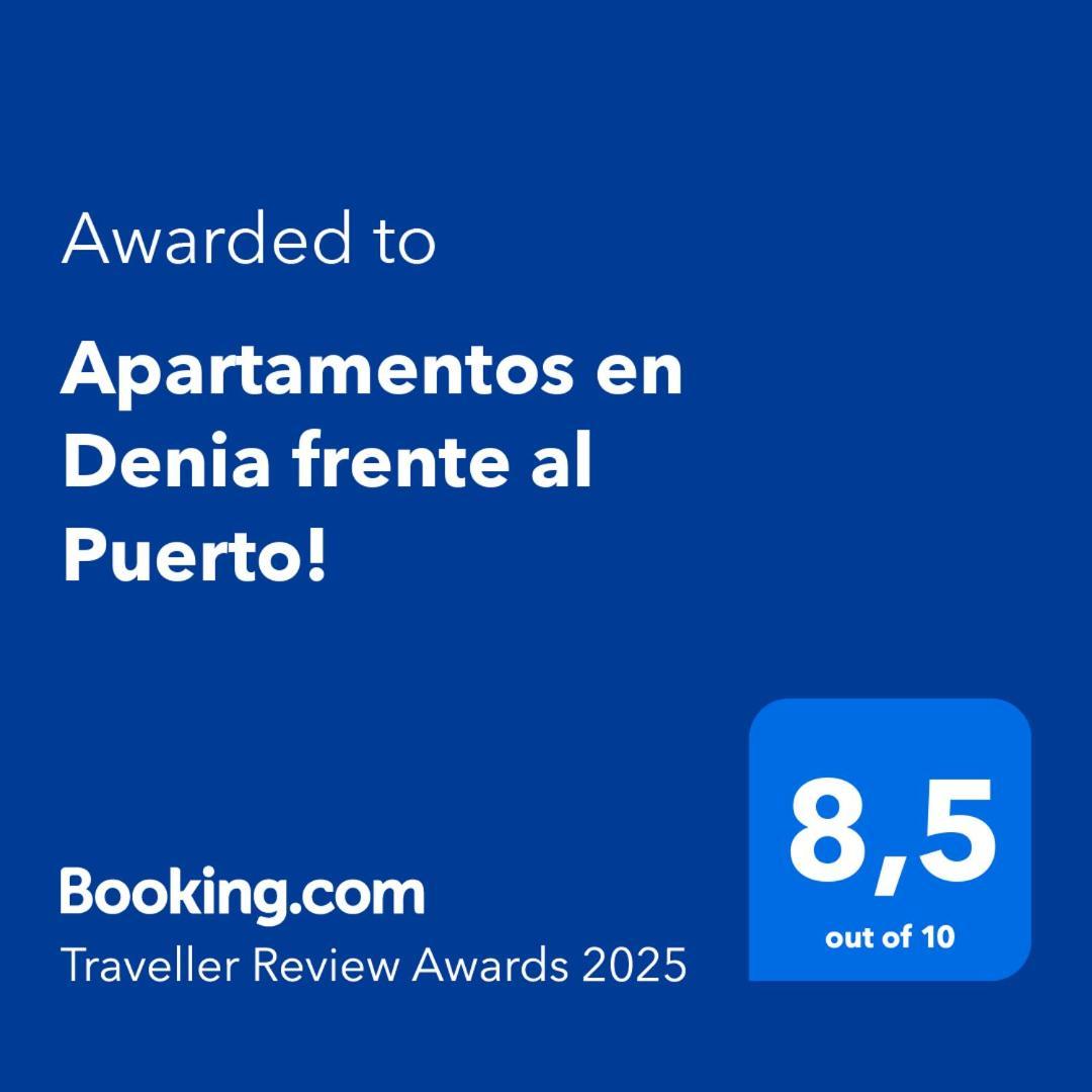 Apartamentos En Denia Frente Al Puerto! Экстерьер фото