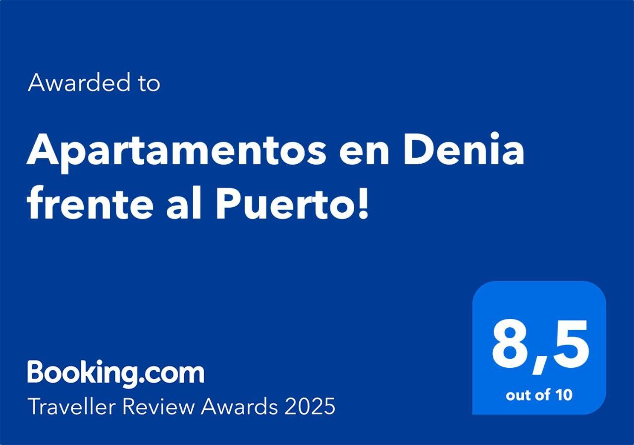 Apartamentos En Denia Frente Al Puerto! Экстерьер фото